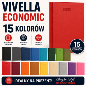 A5 dzienny 2027 VIVELLA  ECONOMIC 320 STRON